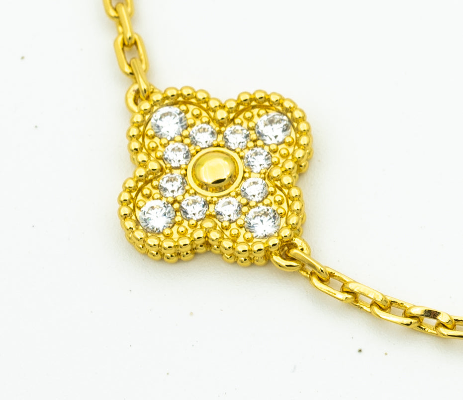 [Glow]New  CLOVER 5 MOTIF LASER BRACELET COLLECTION