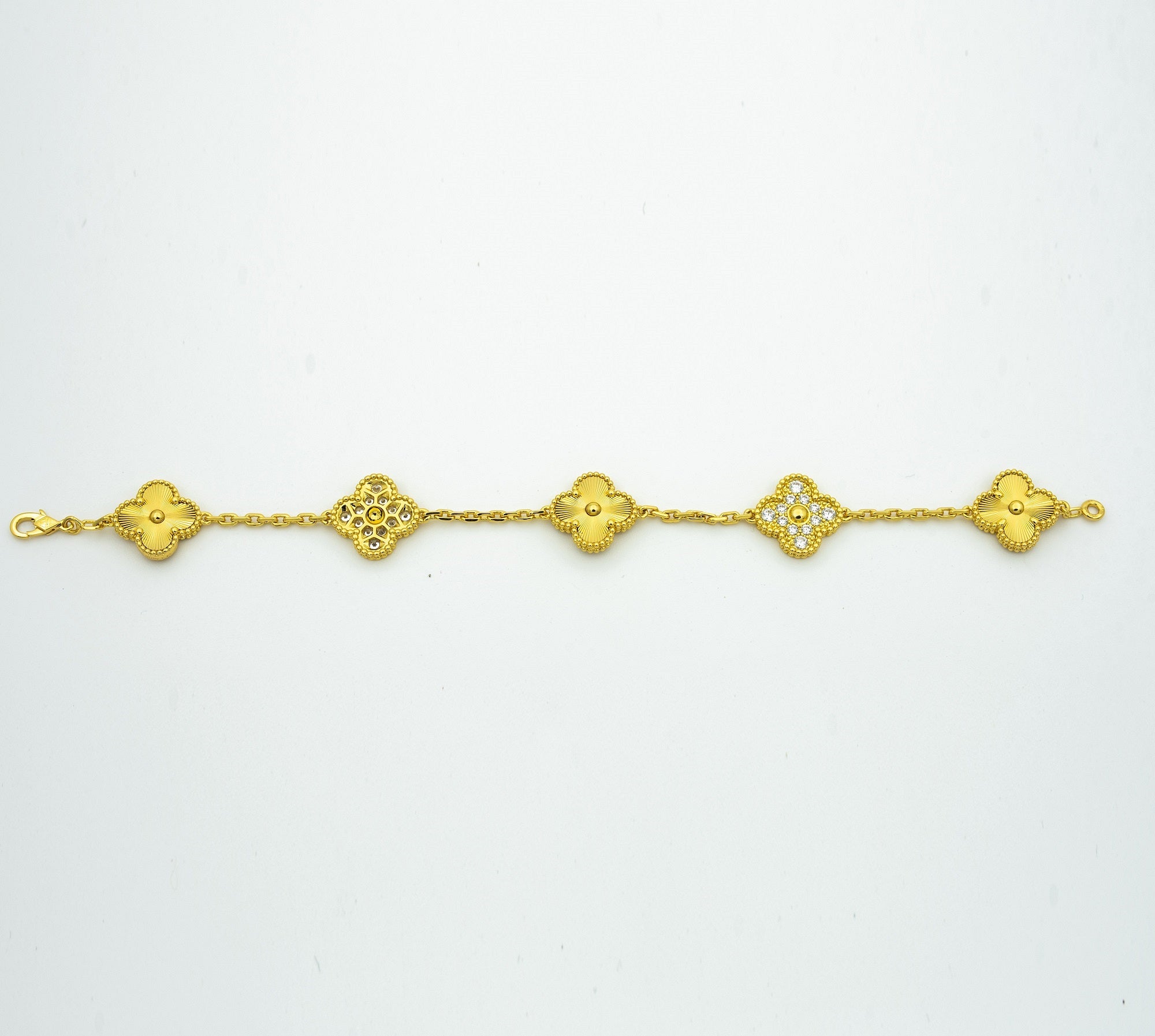 [Glow]New  CLOVER 5 MOTIF LASER BRACELET COLLECTION