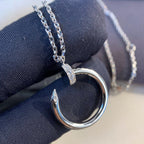 GlowJUSTE NECKLACE SILVER