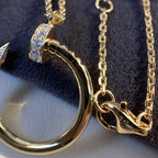 GlowJUSTE NECKLACE PINK GOLD