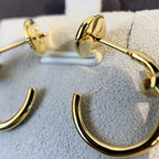 GlowJUSTE EARRINGS GOLD
