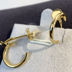 GlowJUSTE EARRINGS GOLD