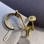 GlowJUSTE EARRINGS GOLD