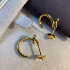 GlowJUSTE EARRINGS GOLD