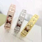 GlowCLOVER BRACELET 8MM DIAMONDS