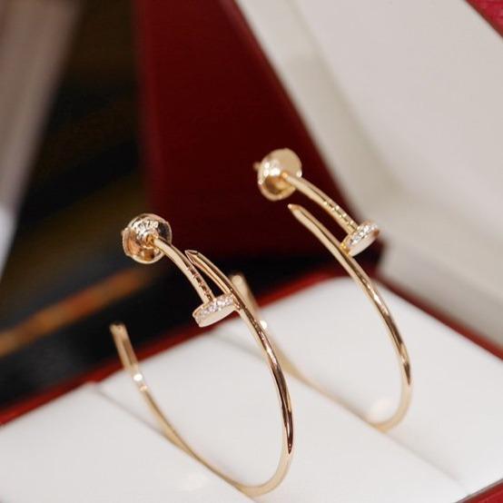 GlowJUSTE EARRINGS DIAMONDS 1.8MM