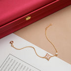 GlowSTAR 1 DIAMOND PINK GOLD BRACELET