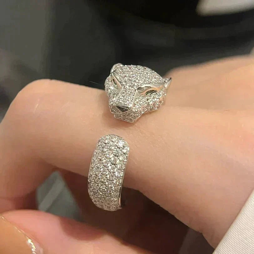 GlowPANTHERE 5.5MM ALL DIAMOND RING