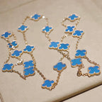¡®Glow¡¯CLOVER 20 MOTIFS TURQUOISE GOLD
