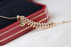 GlowCLASH PINK GOLD NECKLACE