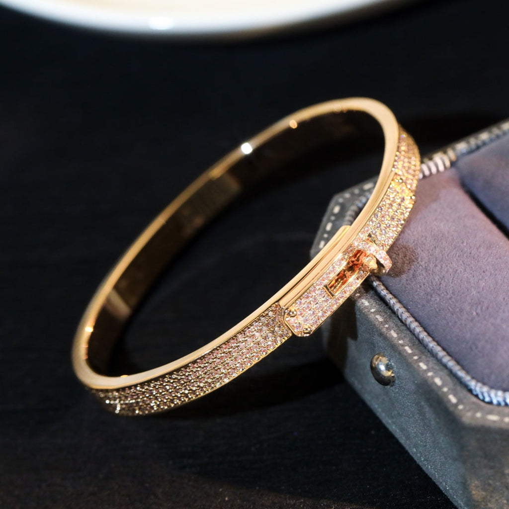 GlowKELLY BRACELET DIAMOND PAVED