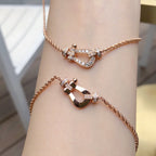 GlowFORCE 10 PINK GOLD DIAMOND NECKLACE