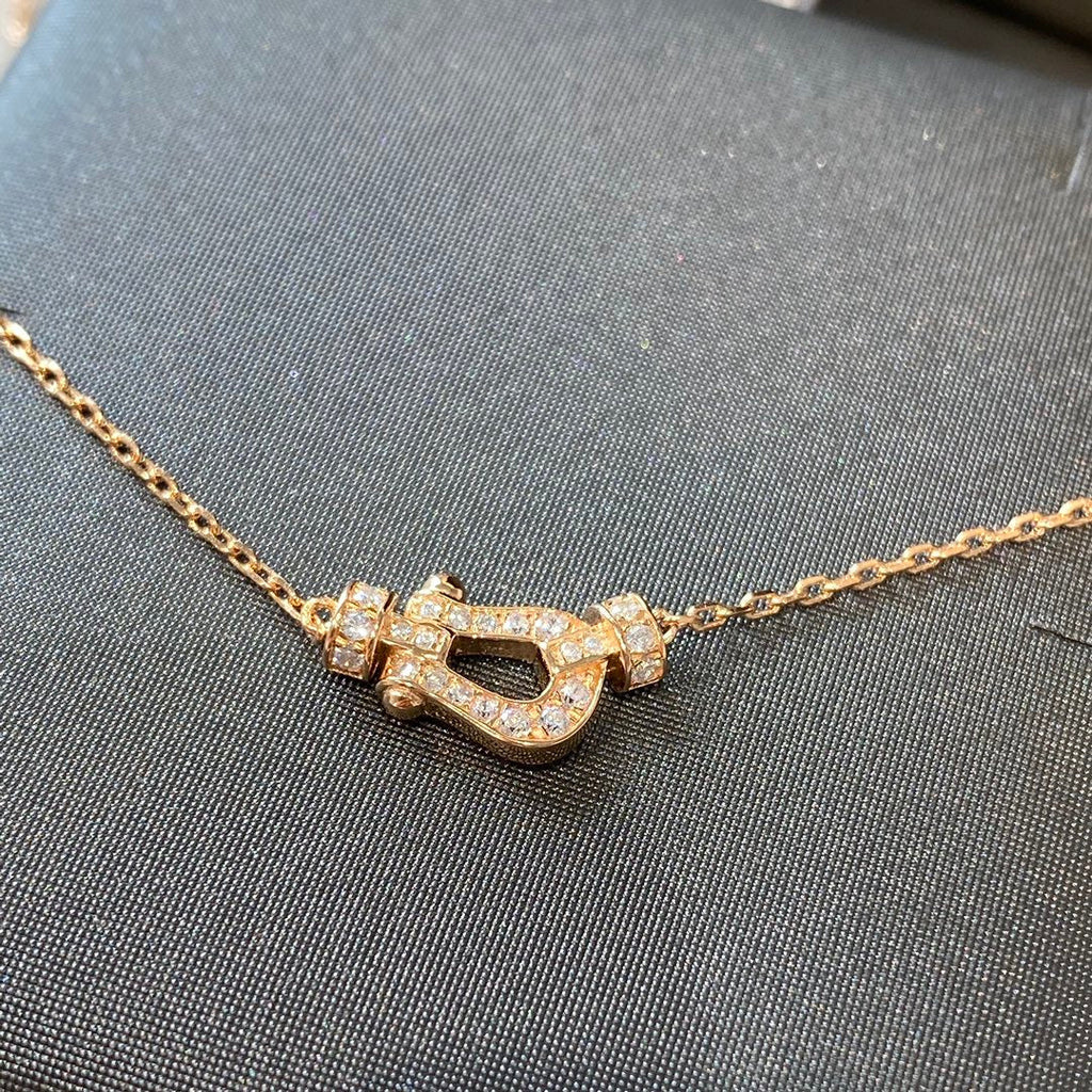 GlowFORCE 10 DIAMOND PINK GOLD NECKLACE MINI MODEL