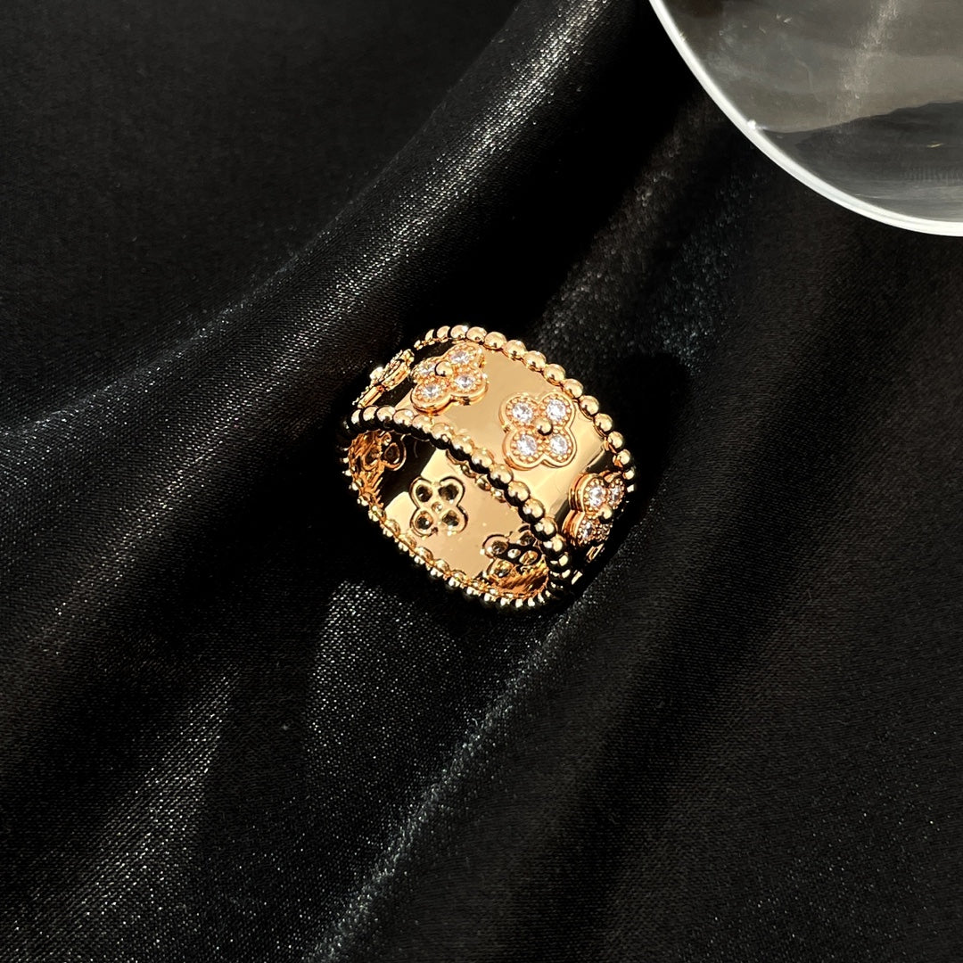 GlowPERLEE DIAMOND LARGE RING