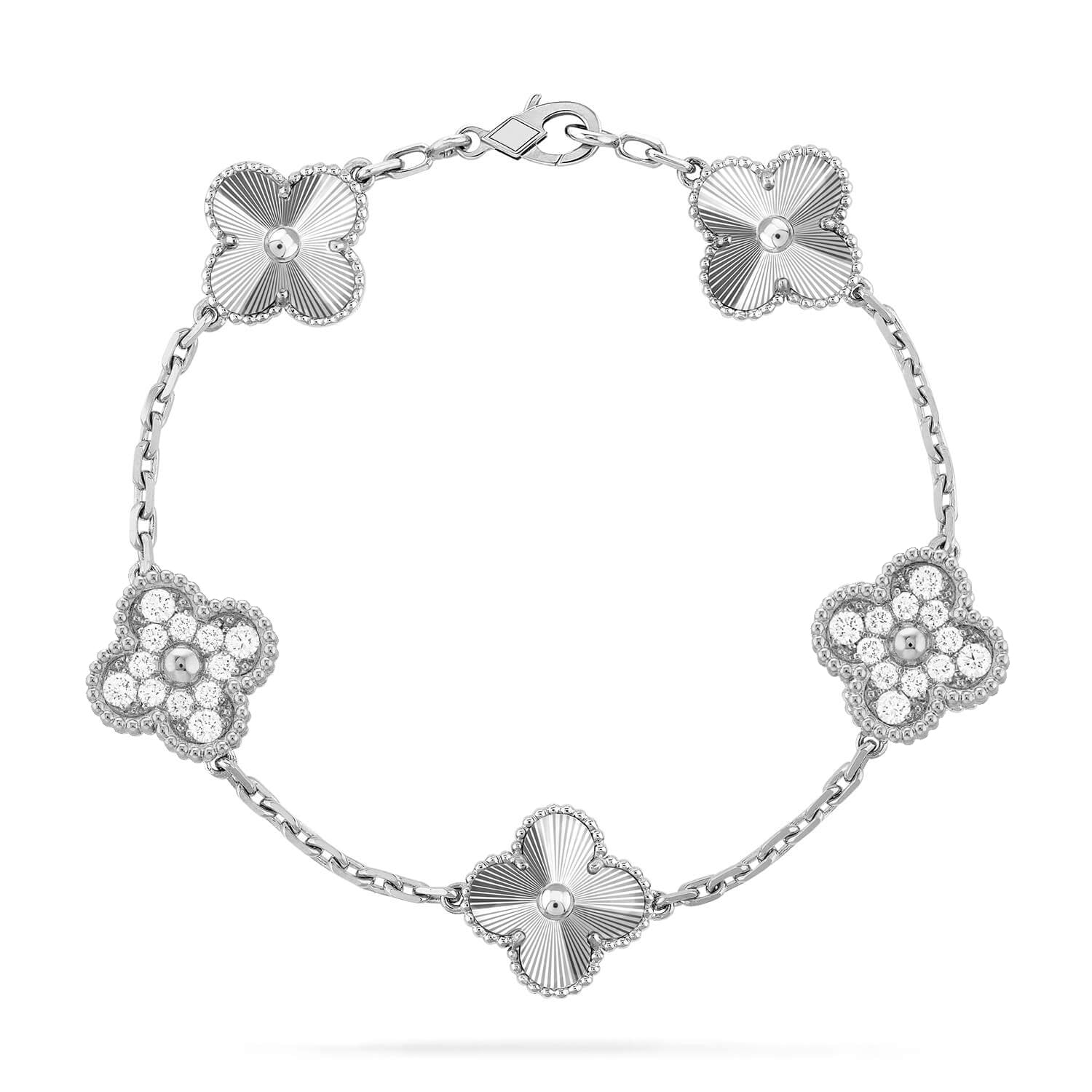 [Glow]New  CLOVER 5 MOTIF LASER BRACELET COLLECTION