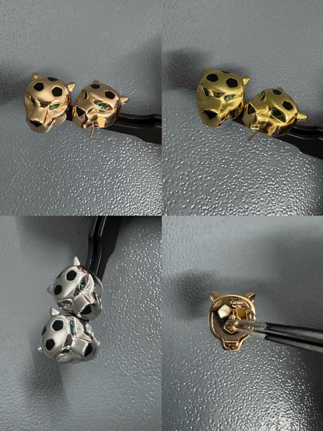 [Glow]CHRRTAH-PRINT STUD EARRINGS, THREE COLORS