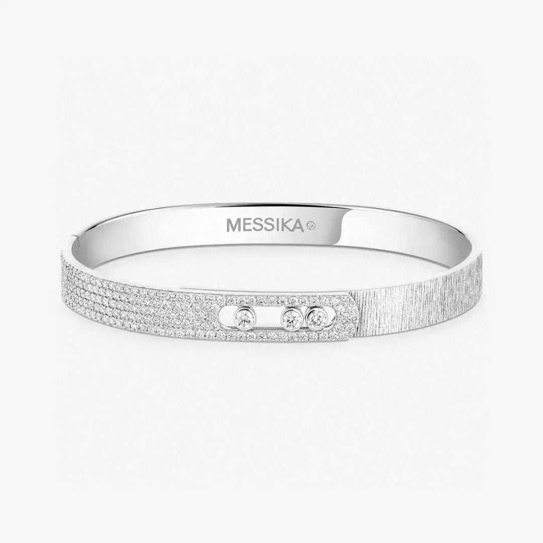 [Glow]2026 BRAND-NEW FROSTED BRACELET WITH DIAMONDS THREE COLORS