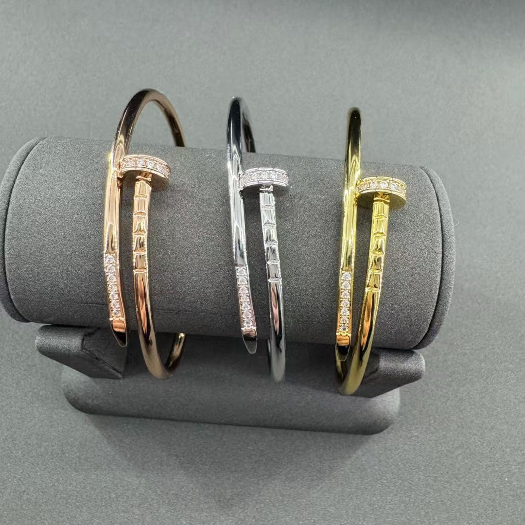 [Glow]JUSTE BRACELET 2.5MM DIAMONDS NEW