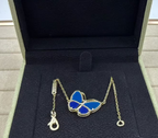 [Glow]BUTTERFLY BLUE   NECKLACE