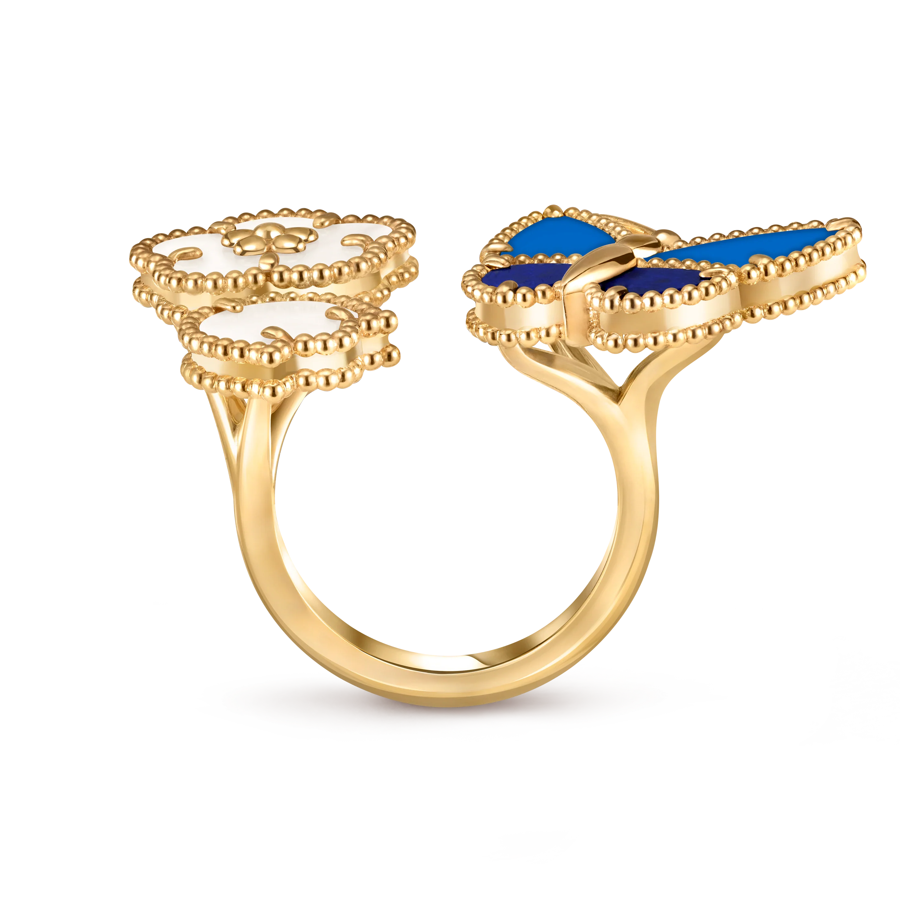 [Glow]2026 NEW MODEL SPRING LUCKY 3 MOTIF GOLD RING