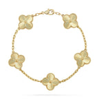 [Glow Jewelry] CLOVER 5 MOTIF LASER BRACELET COLLECTION