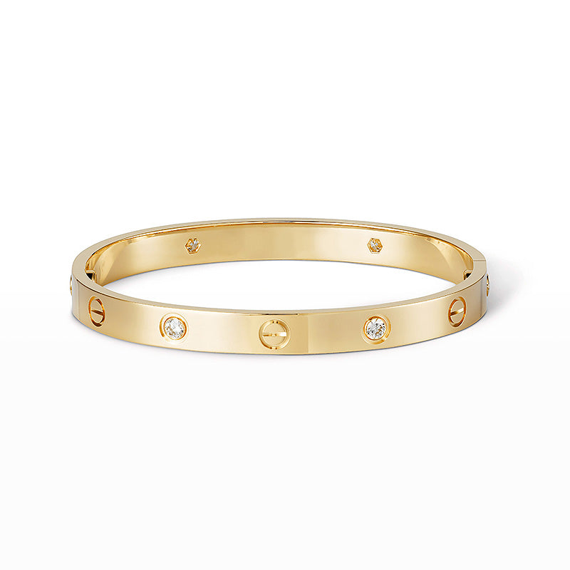 GlowLOVE BRACELET 6.1MM 4 DIAMONDS
