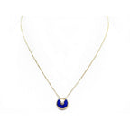 GlowAMULETTE ROSE GOLD AGATE NECKLACE