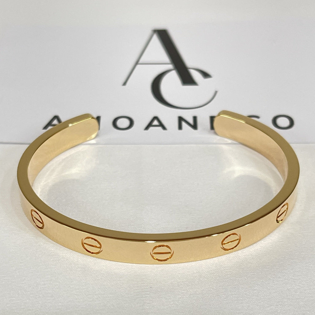GlowLOVE BRACELET 6.1MM OPEN CUFF