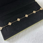 [Glow Jewelry]CLOVER 6 MOTIF DIAMOND BRACELET
