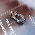 GlowFORCE LARGE HORSESHOE CLASP  METAL BRACELET