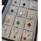 ¡®Glow¡¯CLOVER 15MM LASER NECKLACE