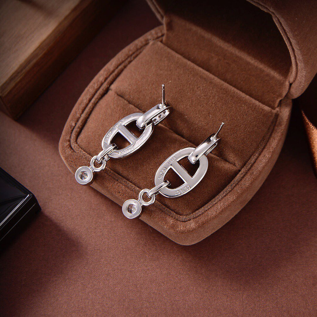 GlowHM CHAINE DIAMOND EARRINGS