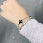 [Glow]New  CLOVER 5 MOTIF PULSAR STONE BRACELET COLLECTION