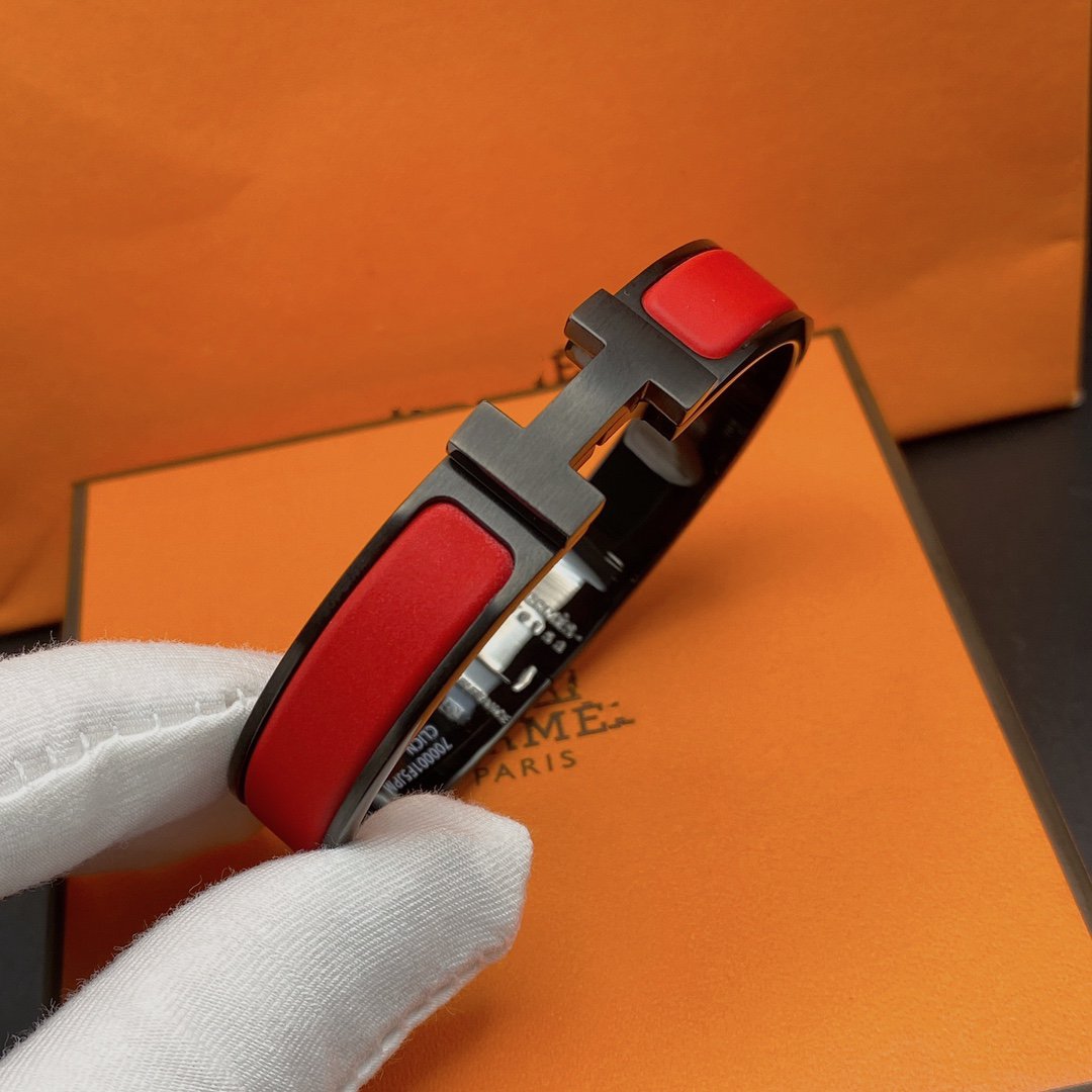 GlowCLIC HM SO BLACK RED BRACELET