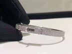 GlowHM KELLY BRACELET IN SILVER AND FULL PAVE DIAMOND