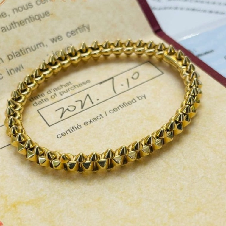 GlowCLASH GOLD BRACELET