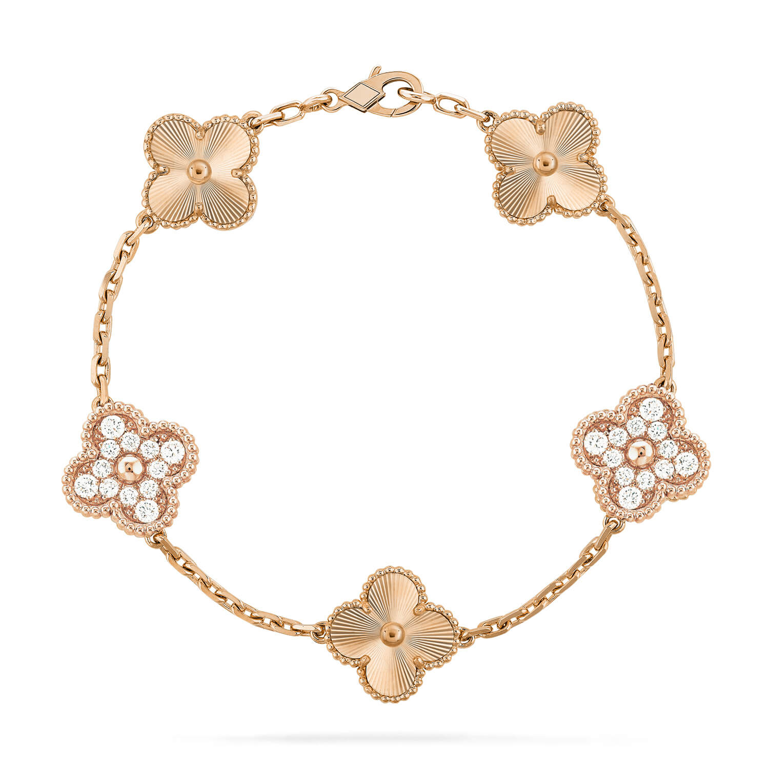 [Glow]New  CLOVER 5 MOTIF LASER BRACELET COLLECTION