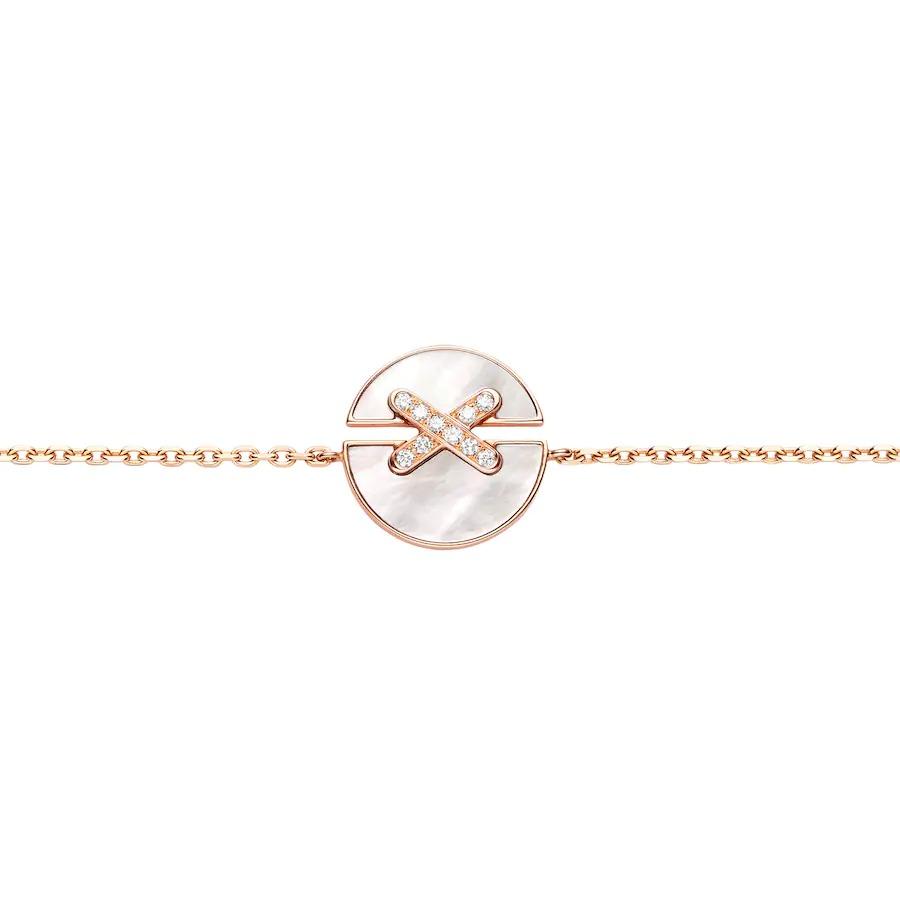 GlowJEUX DE BRACELET MOP PINK GOLD DIAMONDS