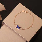 GlowHollow Design Four-Leaf Clover Flower Shape Ring