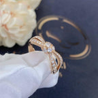 GlowLIENS PINK GOLD DIAMOND RING