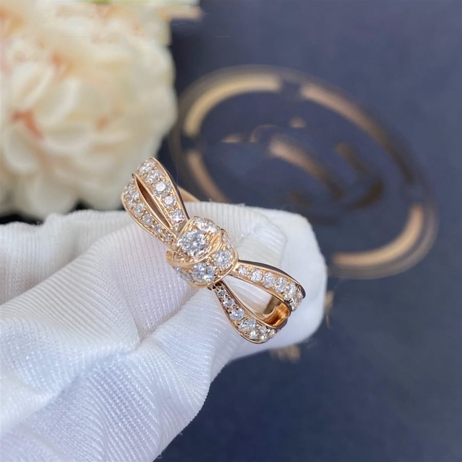 GlowLIENS PINK GOLD DIAMOND RING