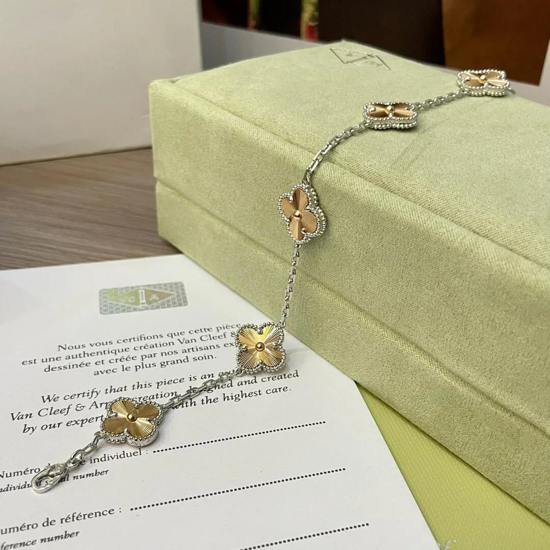 [Glow Jewelry] CLOVER 5 MOTIF LASER BRACELET COLLECTION