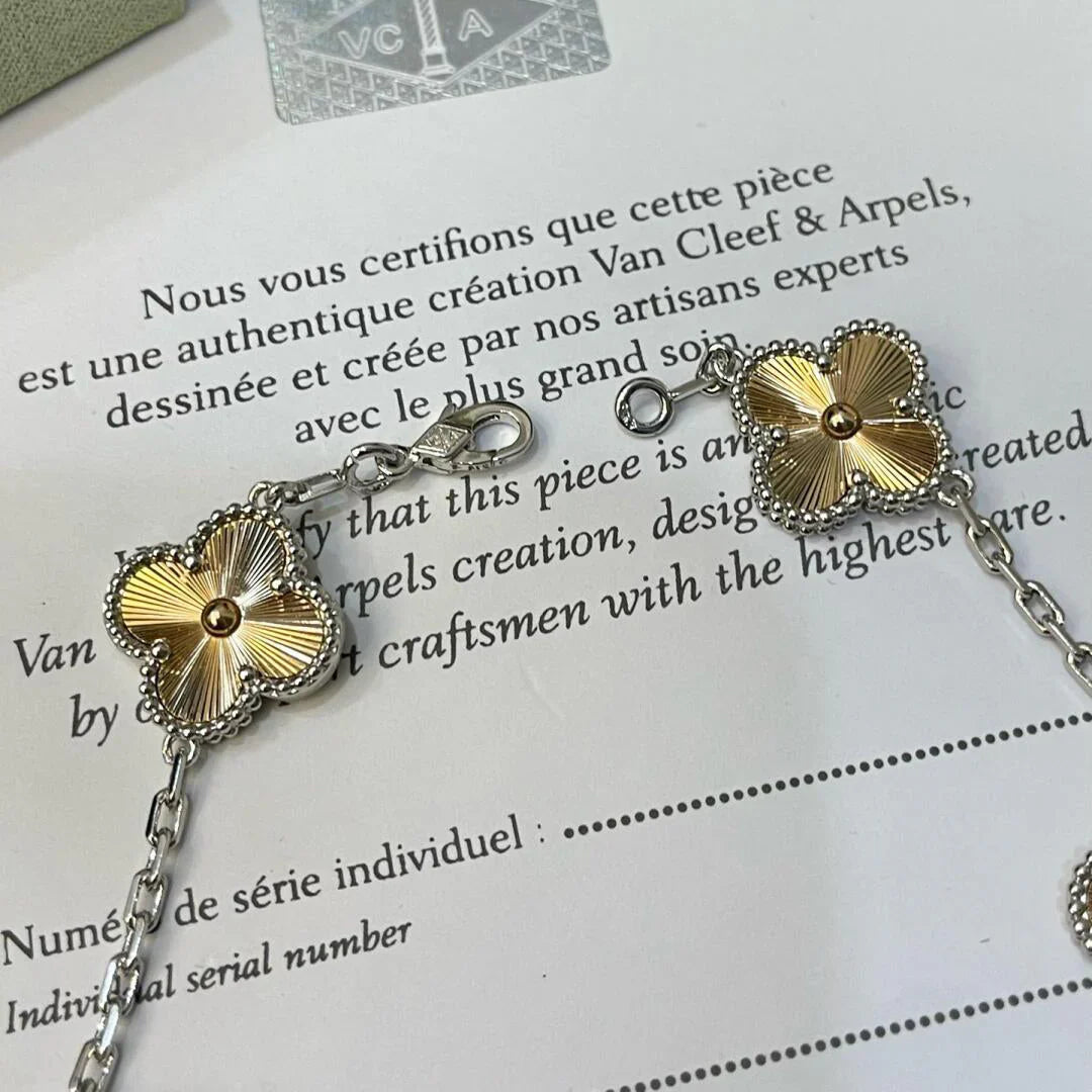 [Glow Jewelry] CLOVER 5 MOTIF LASER BRACELET COLLECTION