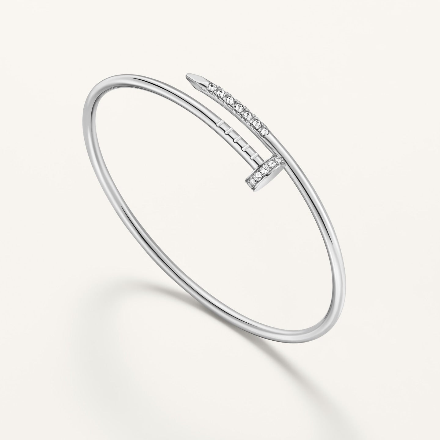 [Glow]JUSTE BRACELET 2.5MM DIAMONDS NEW